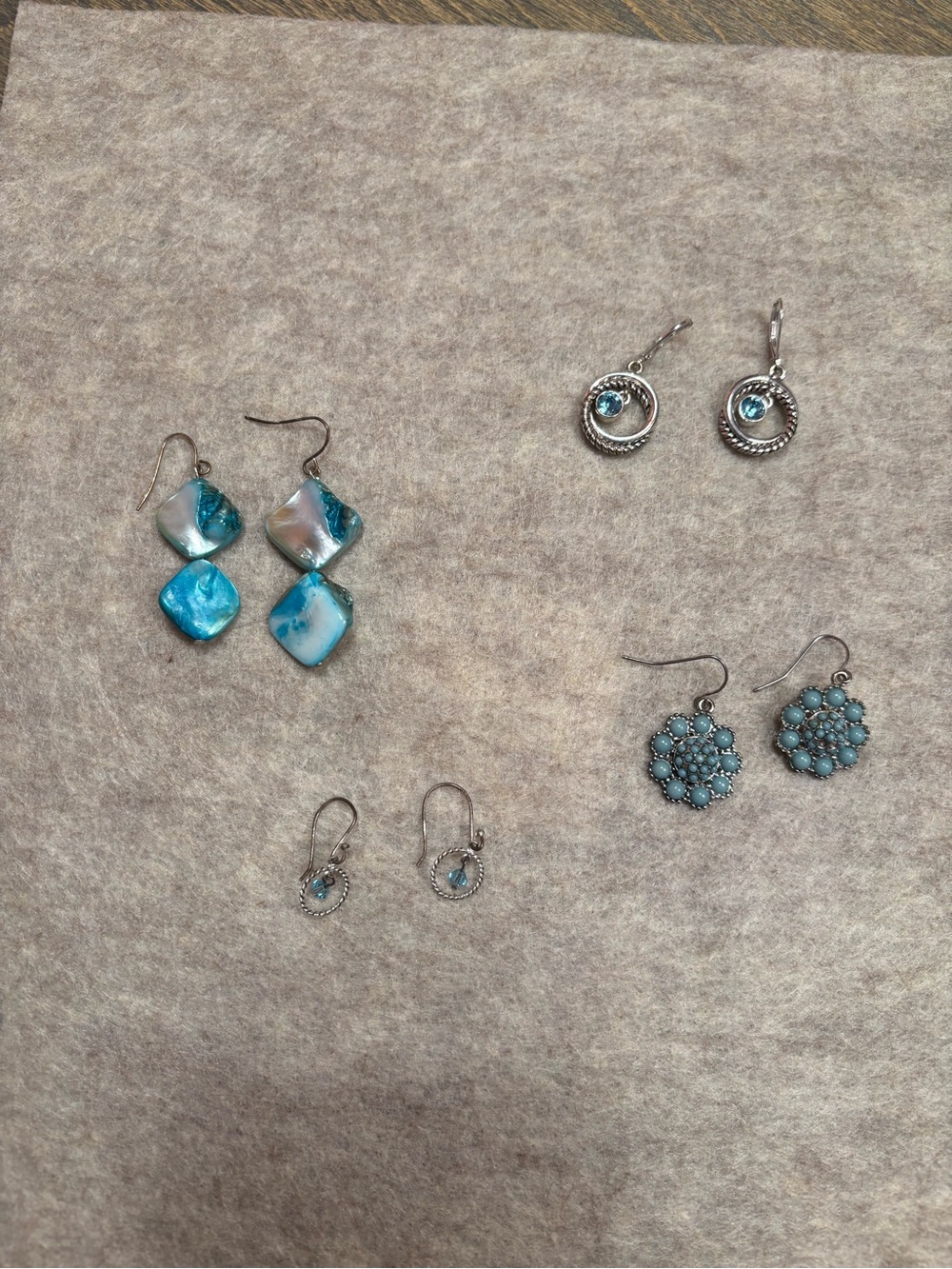Turquoise Blue Drop Earrings - Unbranded Women’s Jewelry